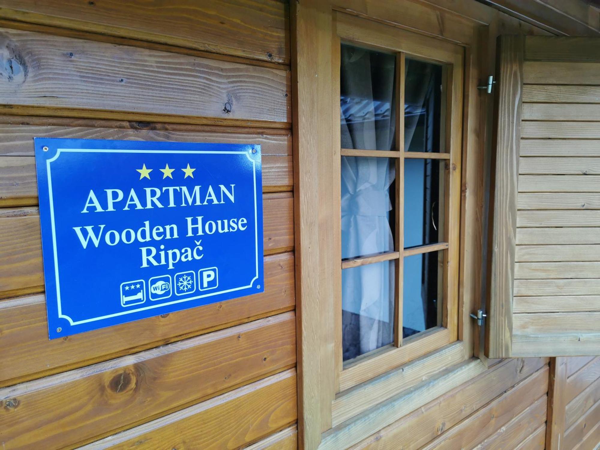 Bihać Wooden House Ripacヴィラ エクステリア 写真
