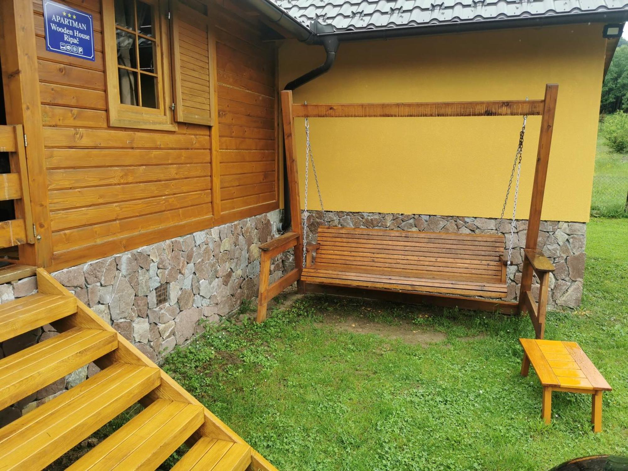 Bihać Wooden House Ripacヴィラ エクステリア 写真